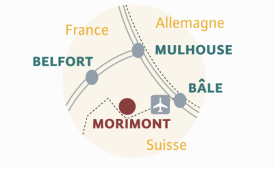 localisation du Morimont