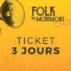 Ticket 3 jours - tous les bals - Folk au Morimont 2023